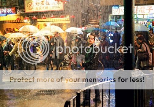 Newt Geiszler on the streets of Hong Kong